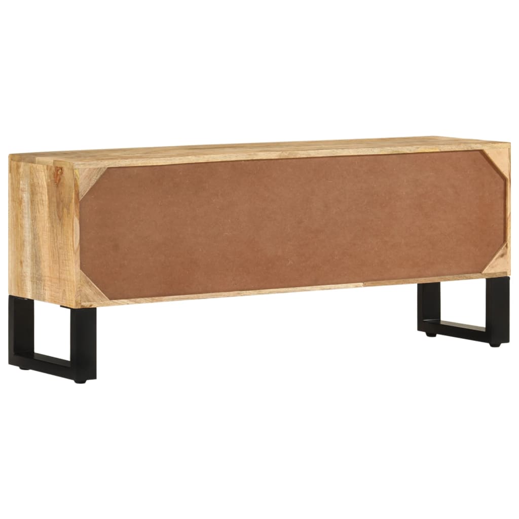 Televizora kumode, 110x30x45cm, neapstrādāta mango koksne