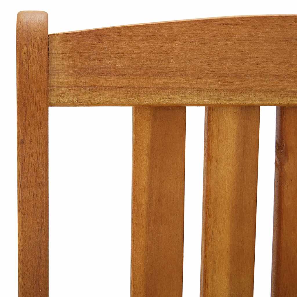 Dārza krēsli, 8 gab., akācijas masīvkoks