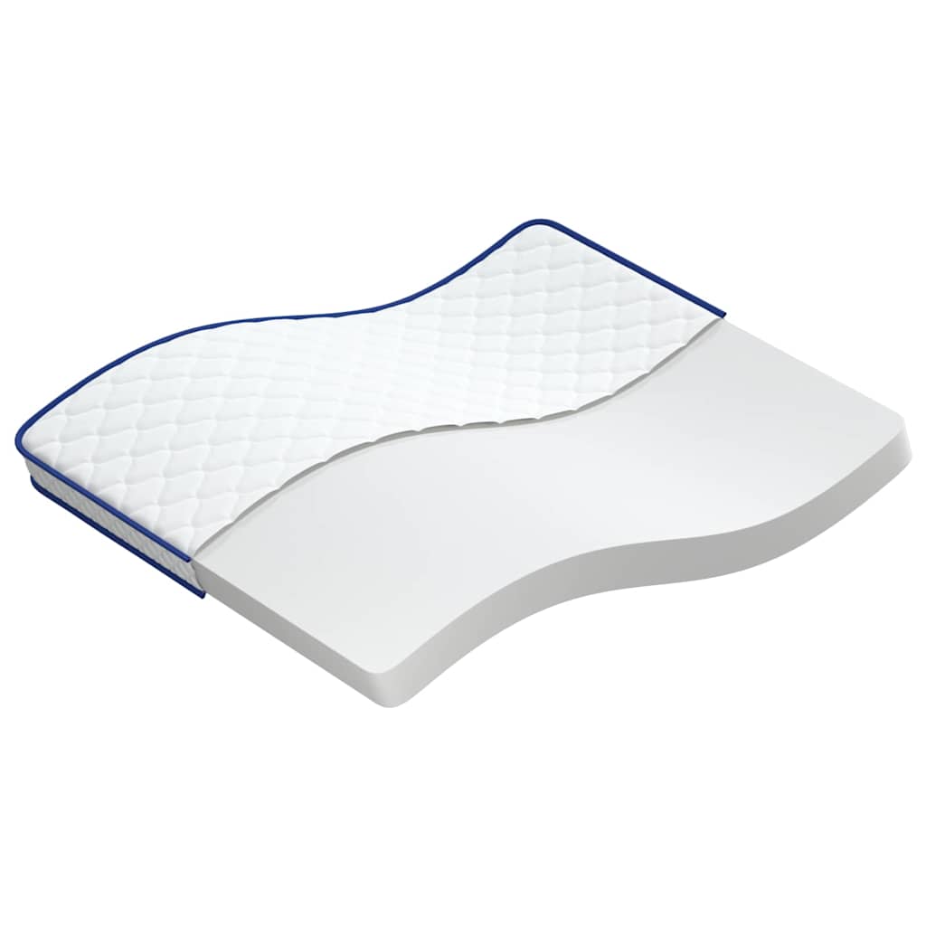 Čiužinys vidaXL Čiužinys Balta Balta 200 x 160 x 17 cm PU putos
