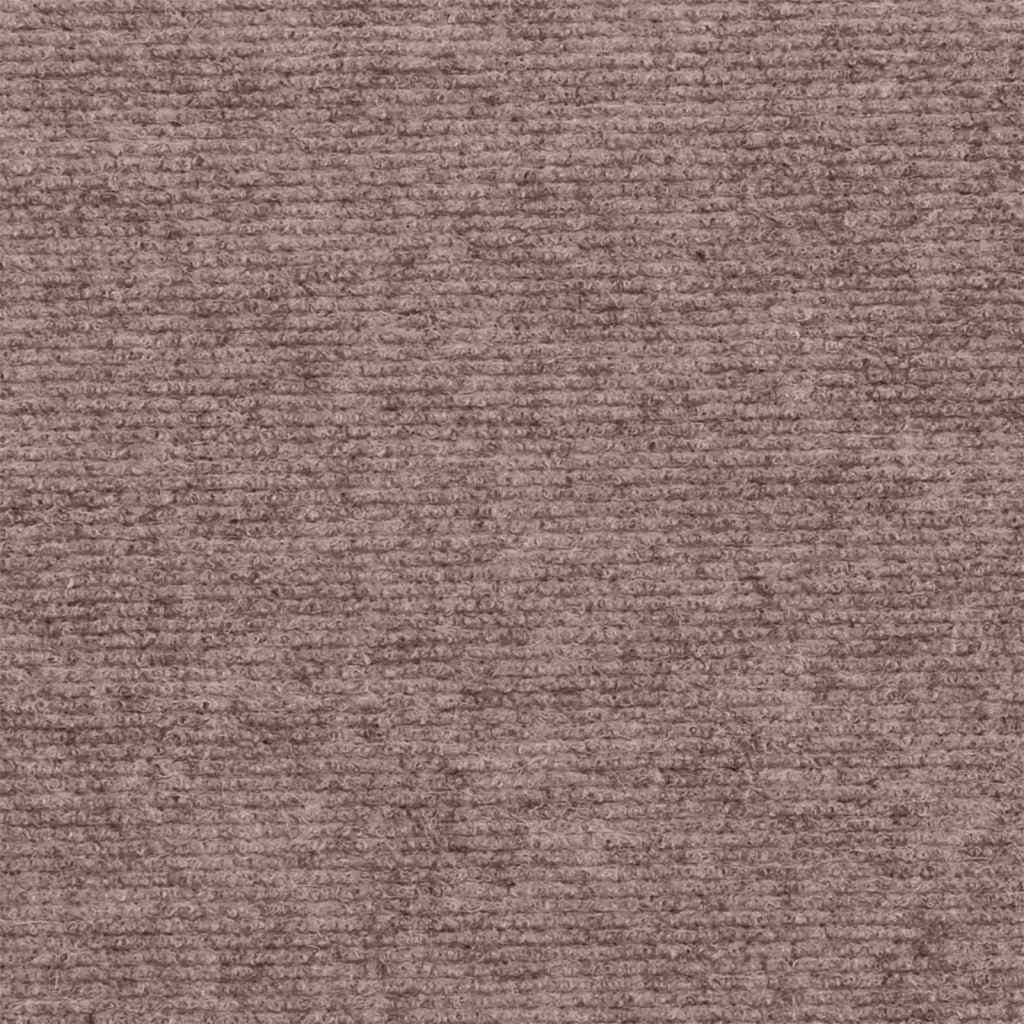 Laiptų kilimėliai, lipnūs, 15 vnt., 76x20 cm, šviesiai rudi, stačiakampiai