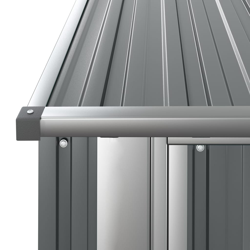 Shed HARLOW, grey, 180.5x97cm