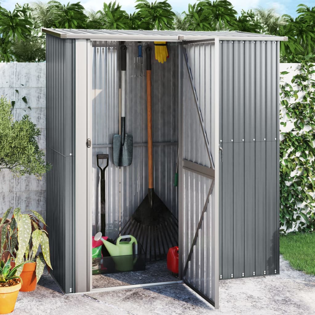 Shed HARLOW, grey, 180.5x97cm
