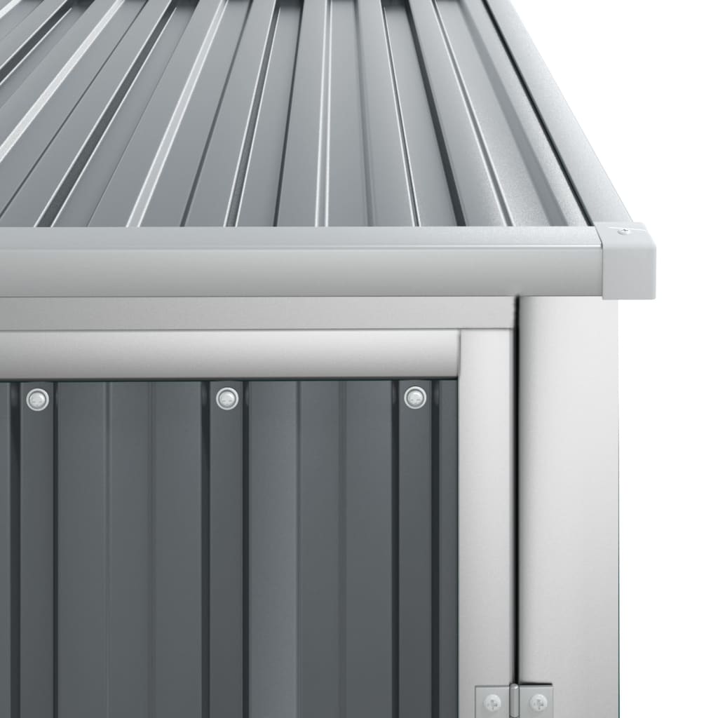 Tool shed MARLOW, grey, 88x89cm
