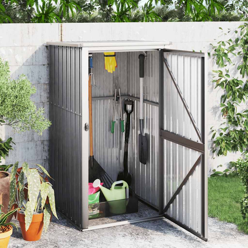 Tool shed MARLOW, grey, 88x89cm