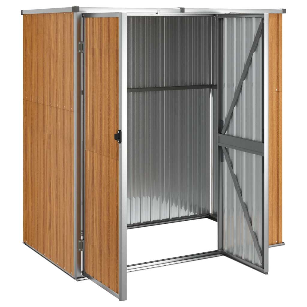 MARLOW Tool Shed, brown, 161x89cm