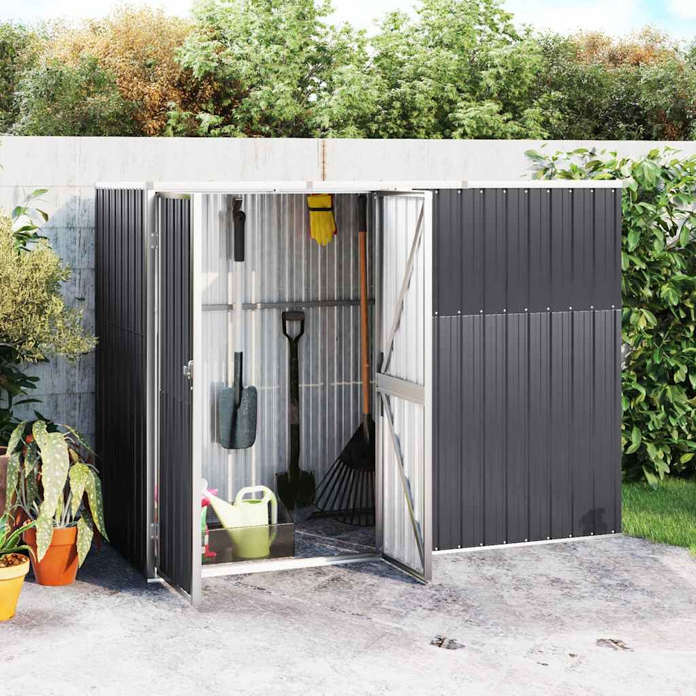 Tool shed MARLOW, anthracite, 225x89cm