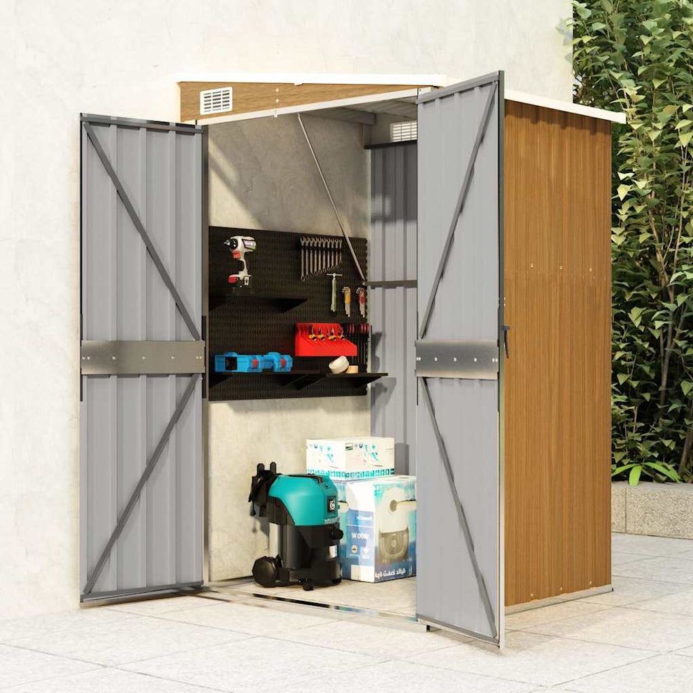 Shed MARLOW, brown, 118x100cm