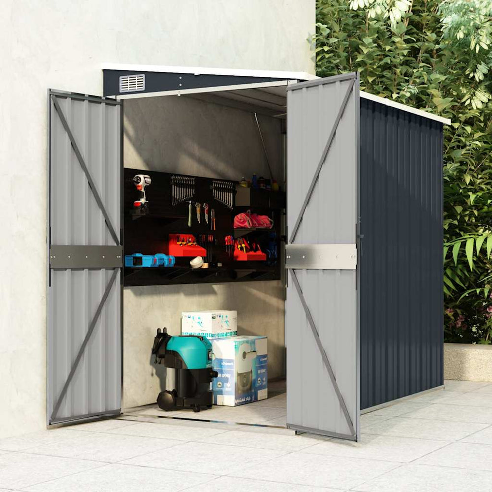 Shed MARLOW, anthracite, 118x194cm