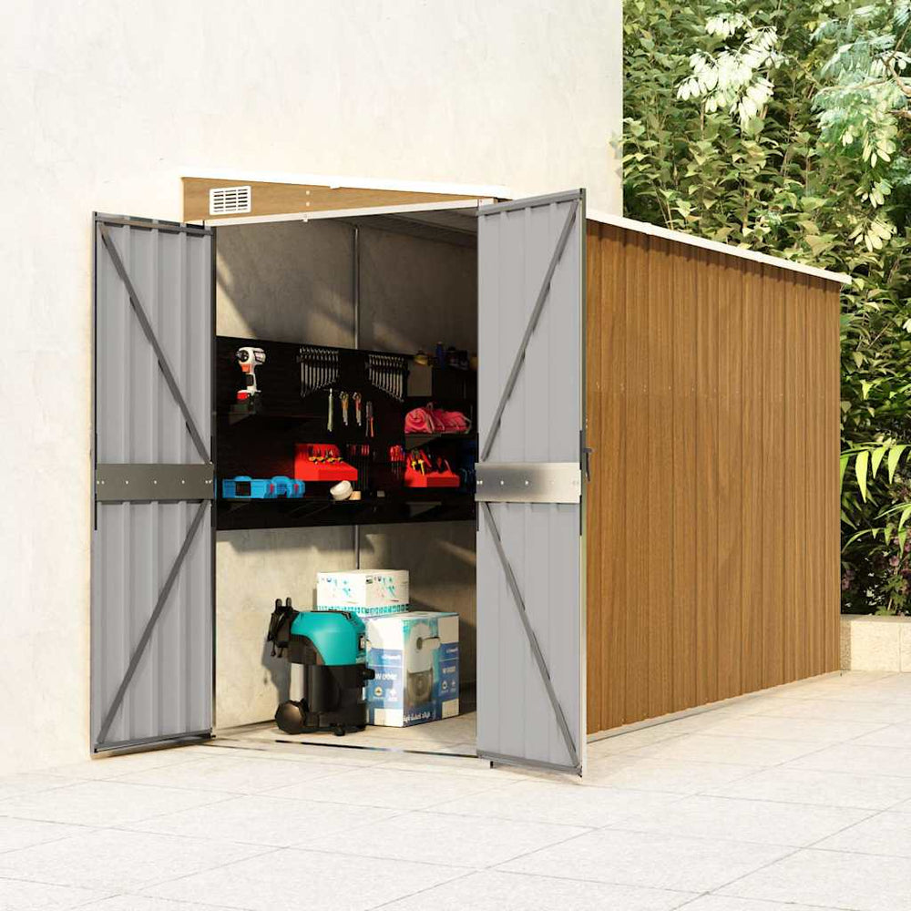 Shed MARLOW, brown, 118x288cm