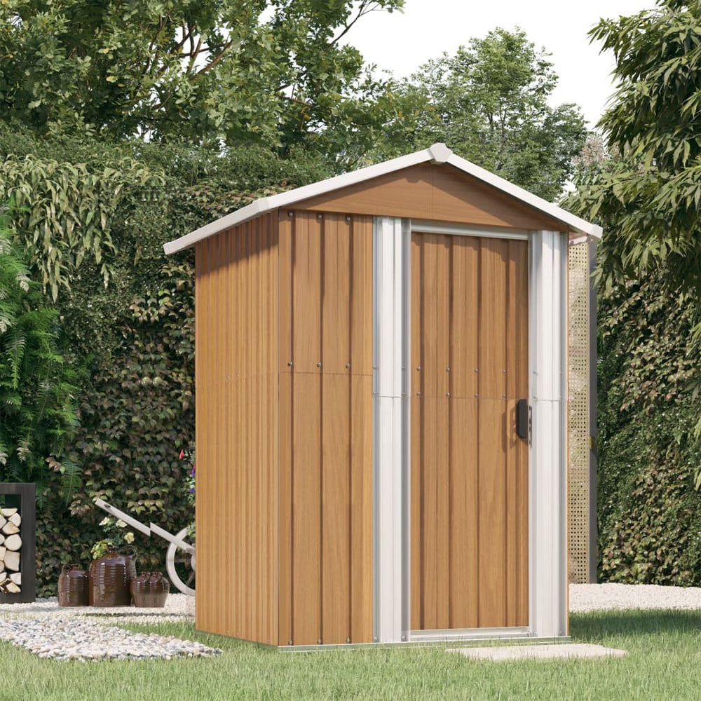 Storage shed MARLOW, brown, 126x97.5cm