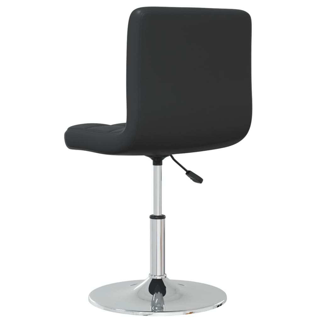 Bar stool, black, faux leather