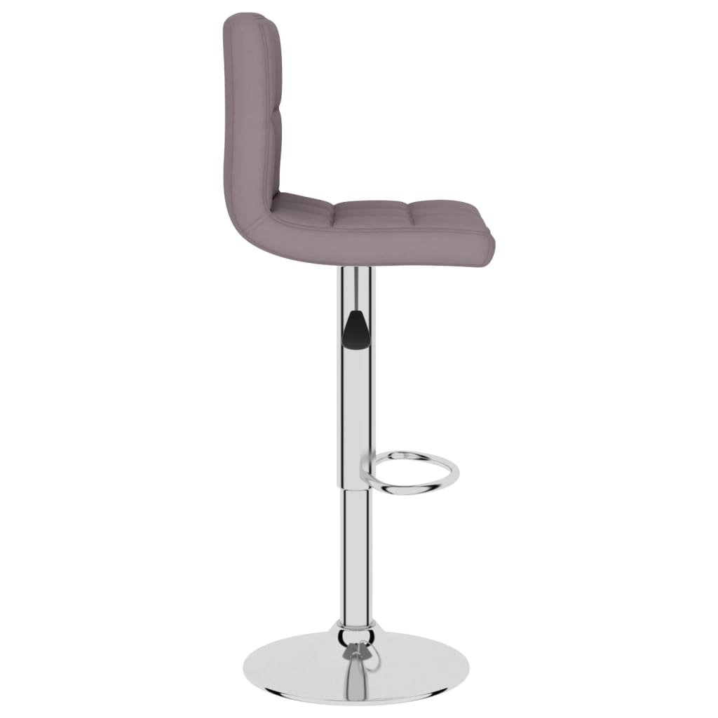 Bar stool, taupe, fabric