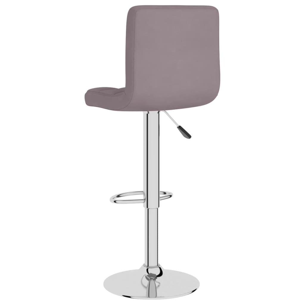 Bar stool, taupe, fabric