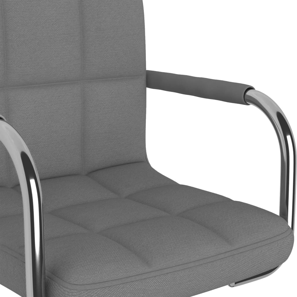 Bar stool, light grey, fabric