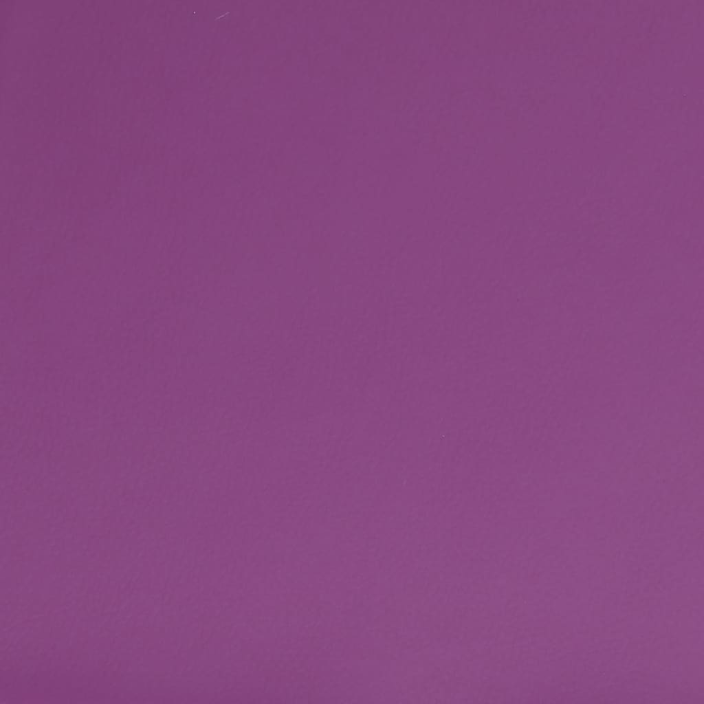 Bar stools, 2 pcs, purple, artificial leather