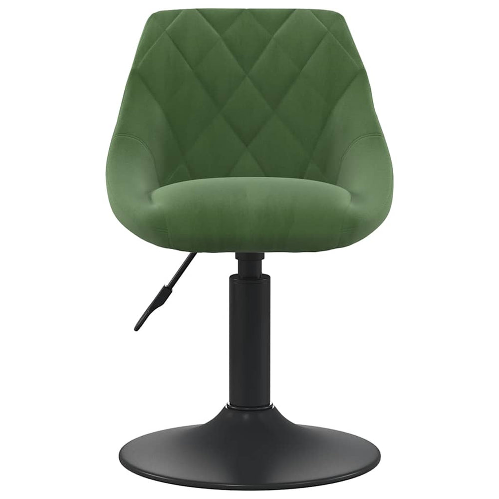 Bar stool, dark green, velvet