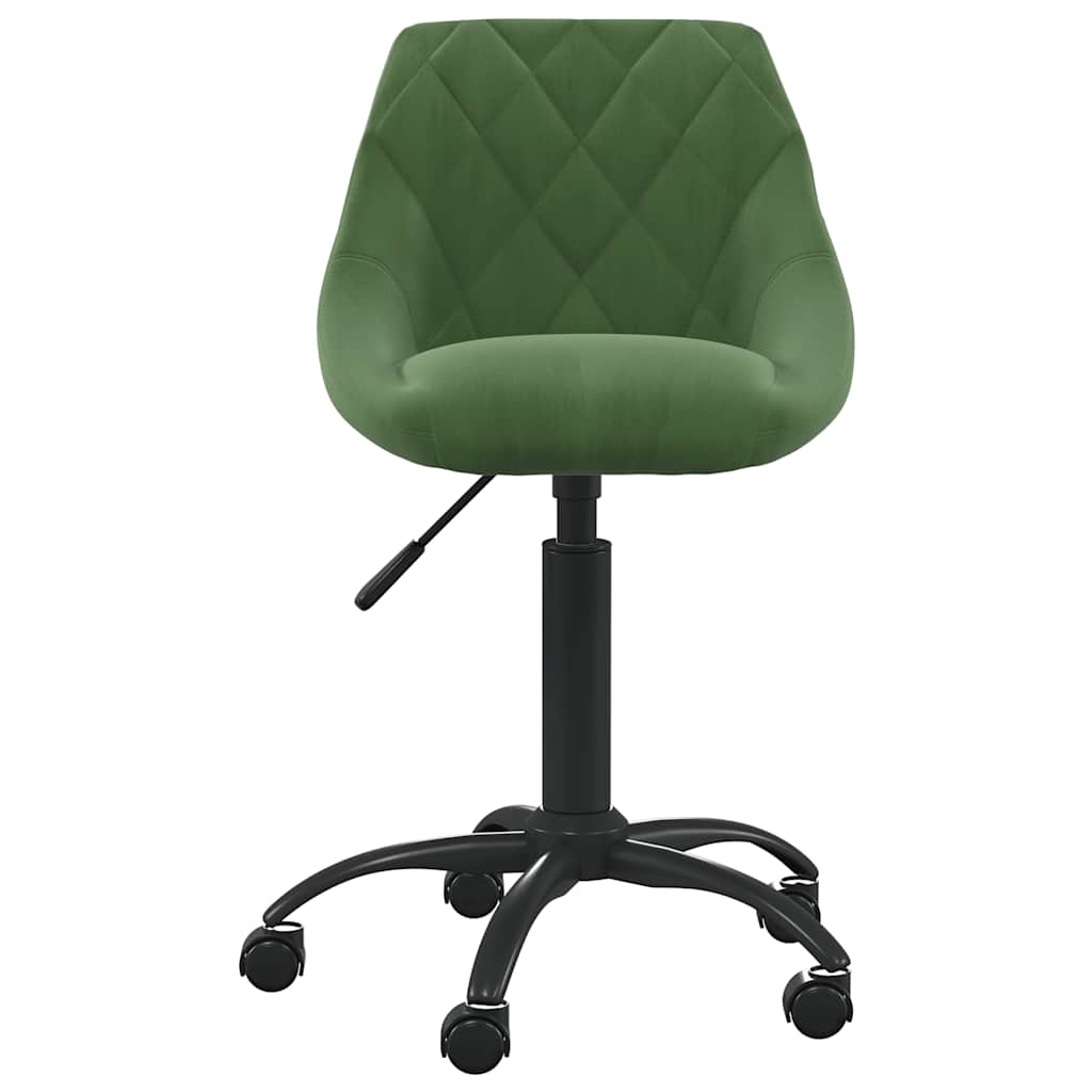 Dining chair, dark green, velvet