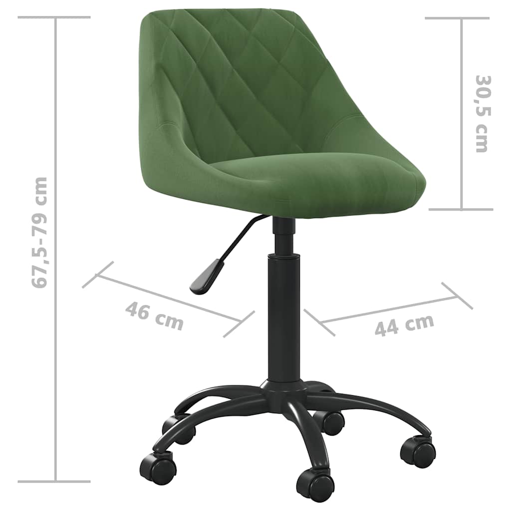 Dining chair, dark green, velvet