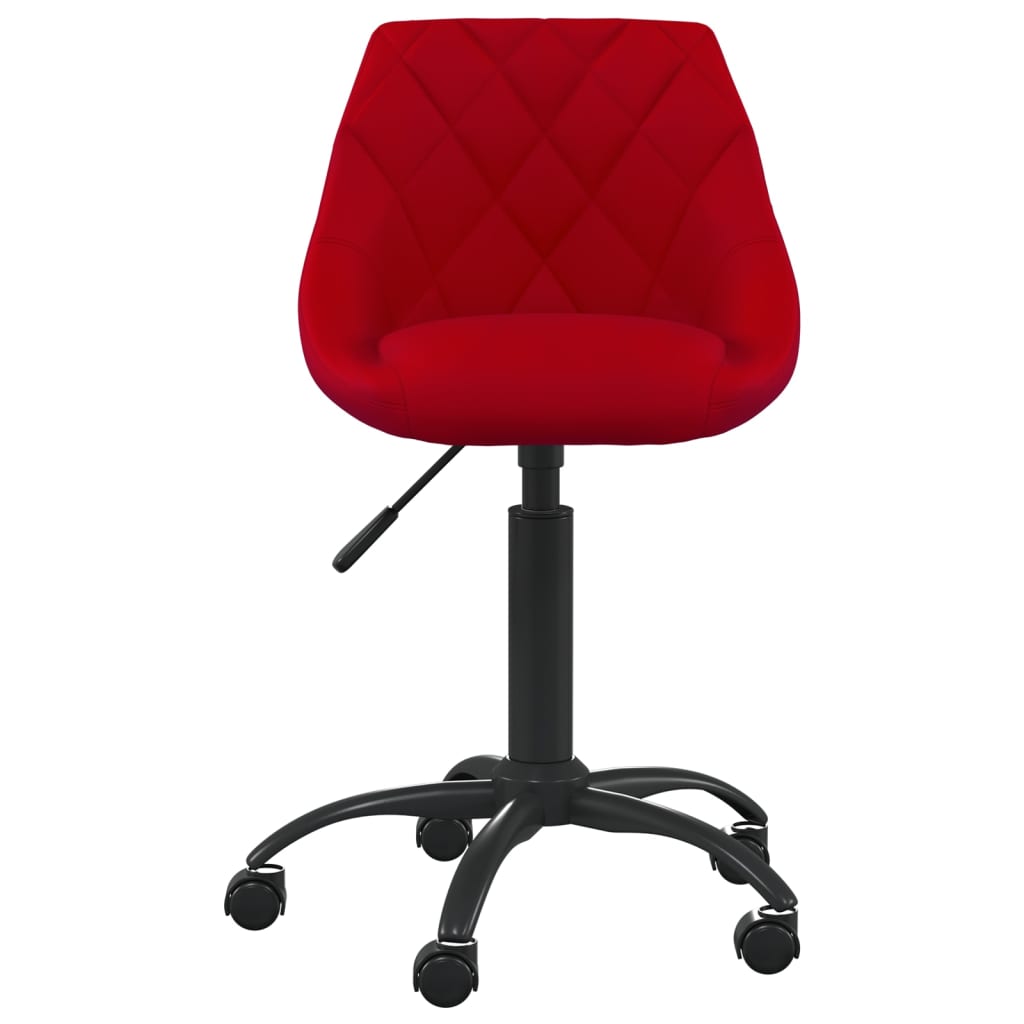 Dining chair, burgundy, velvet