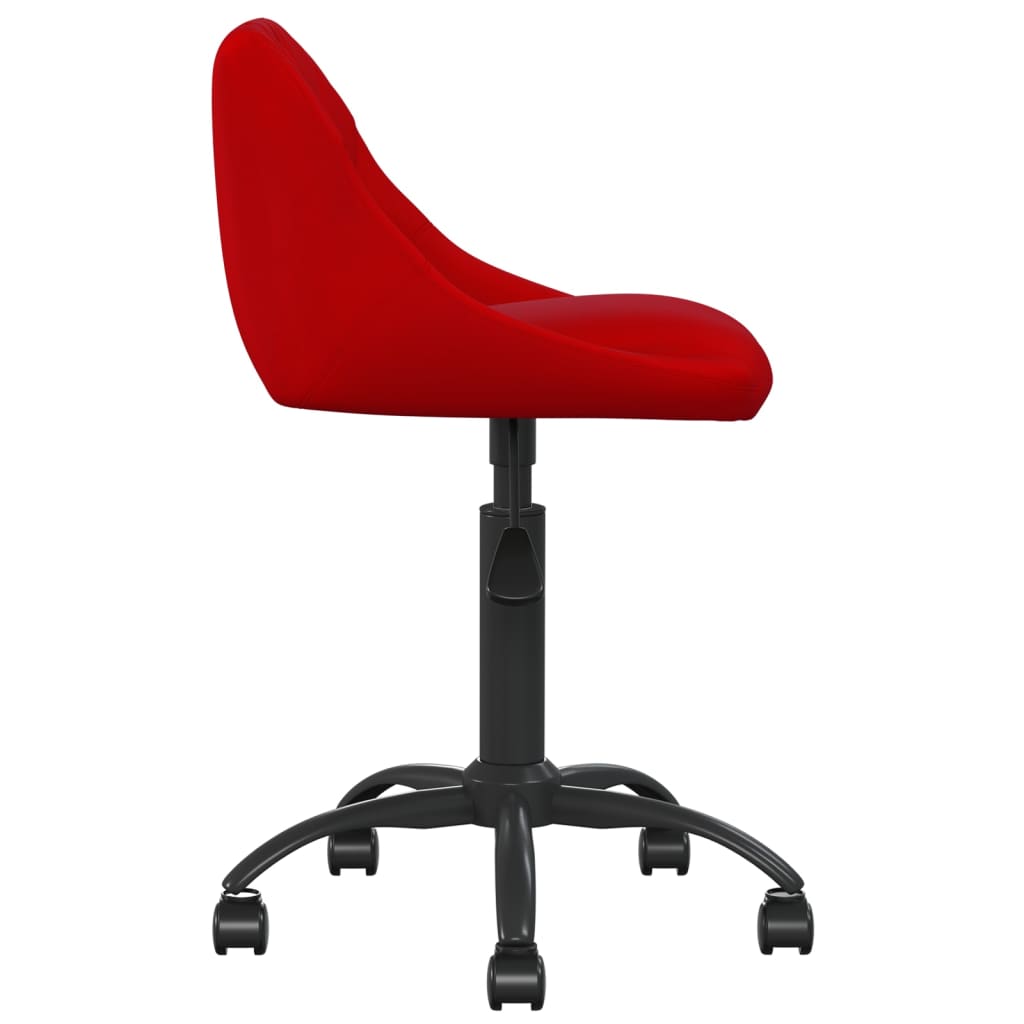 Dining chair, burgundy, velvet