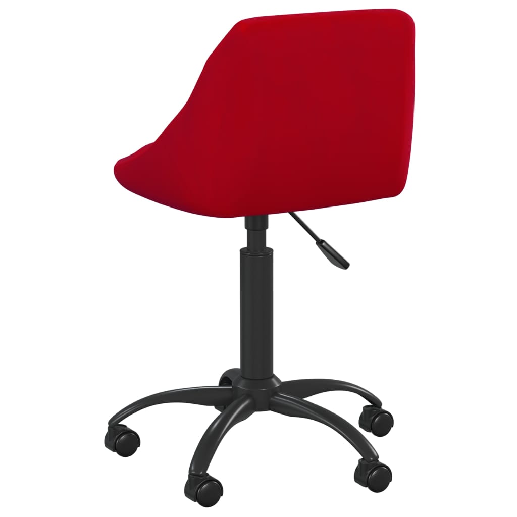 Dining chair, burgundy, velvet