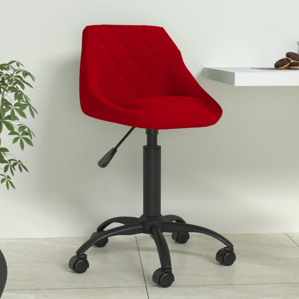 Dining chair, burgundy, velvet