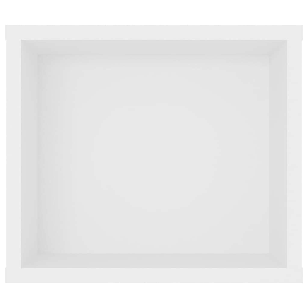 Pakabinama TV spintelė, balta, 100x30x26,5cm, mediena