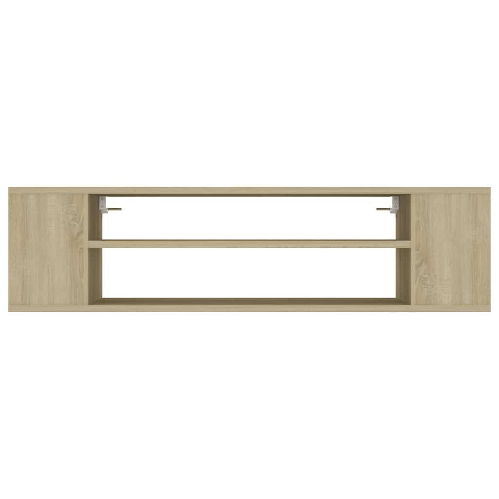 Pakabinama TV spintelė, ąžuolo, 100x30x26,5cm, apdirbta mediena