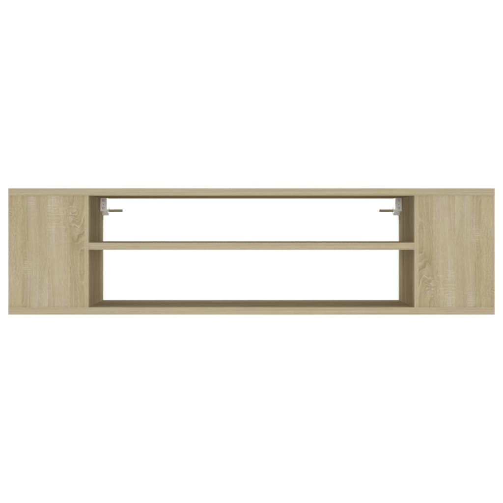 Pakabinama TV spintelė, ąžuolo, 100x30x26,5cm, apdirbta mediena