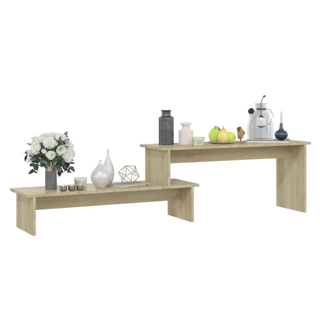 TV cabinet, oak, 180x30x43cm, treated wood