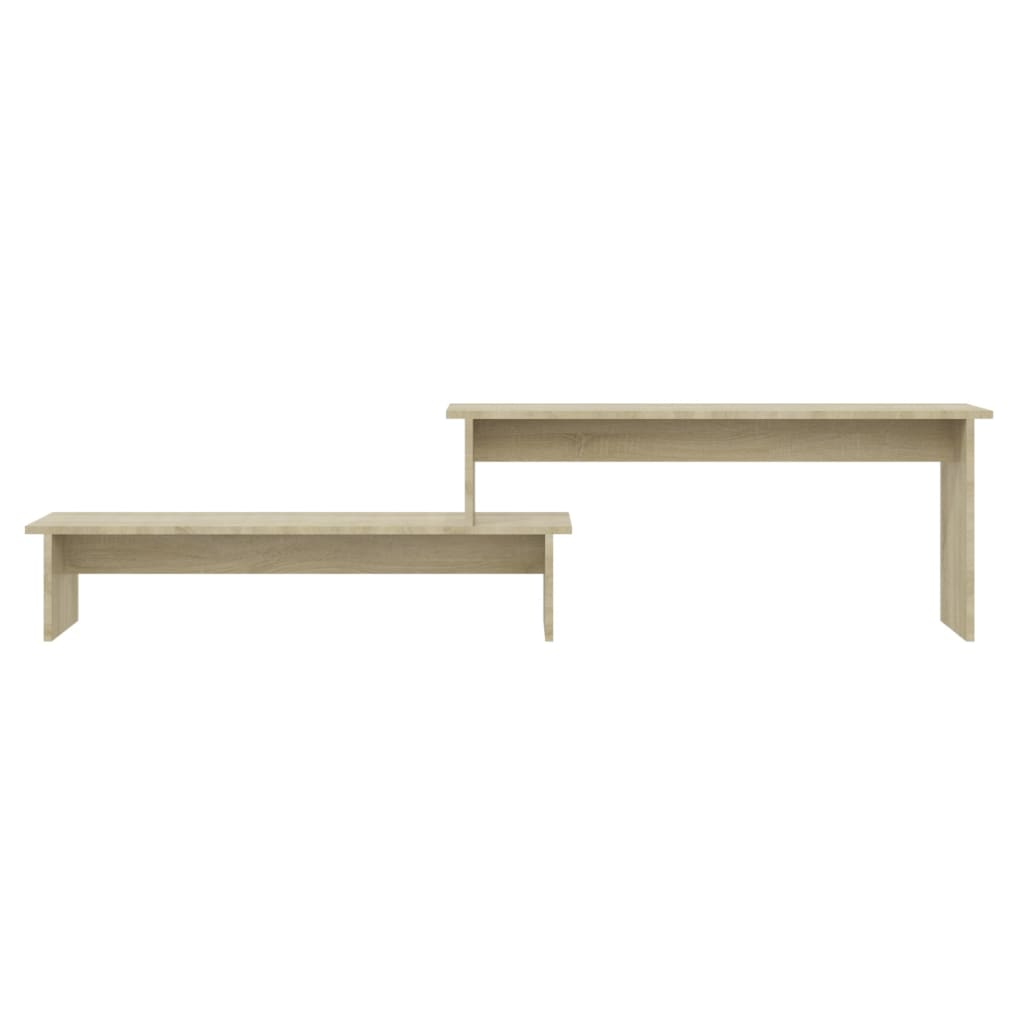 TV cabinet, oak, 180x30x43cm, treated wood