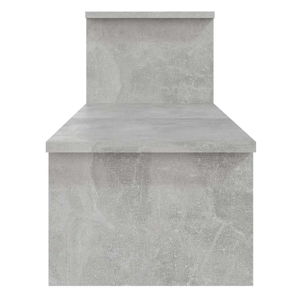 Televizoriaus spintelė, betono pilkos spalvos, 180x30x43cm, MDP