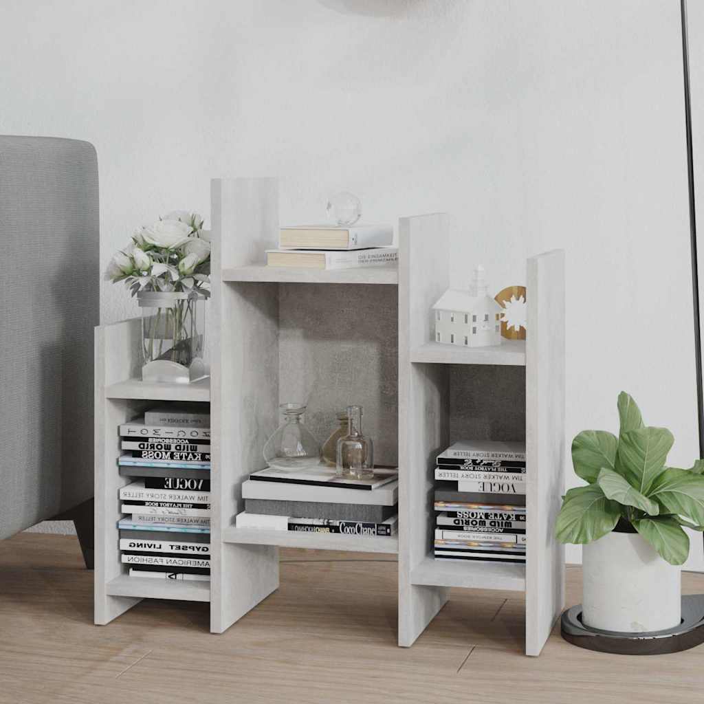 Side cabinet, concrete grey, 60x26x60cm, engineered wood
