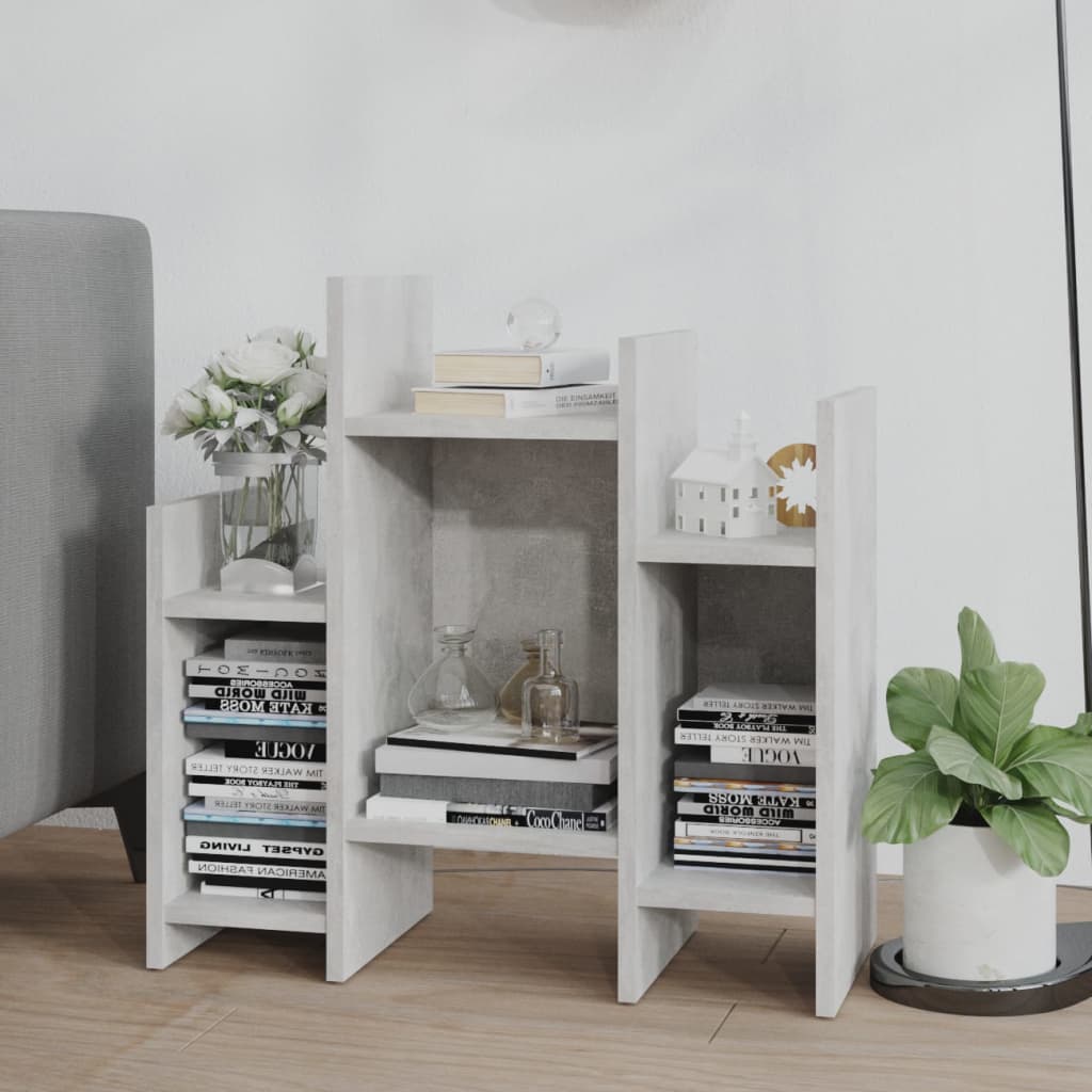 Side cabinet, concrete grey, 60x26x60cm, engineered wood