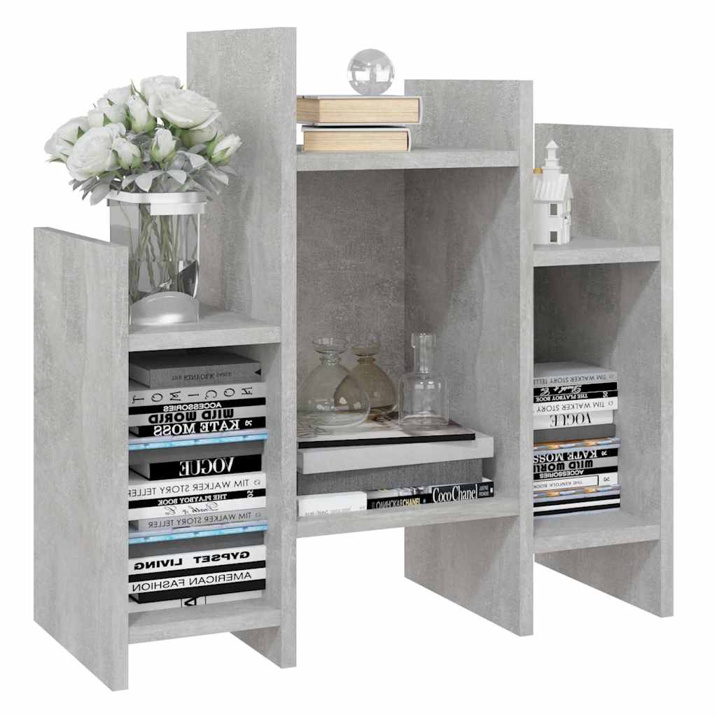 Side cabinet, concrete grey, 60x26x60cm, engineered wood