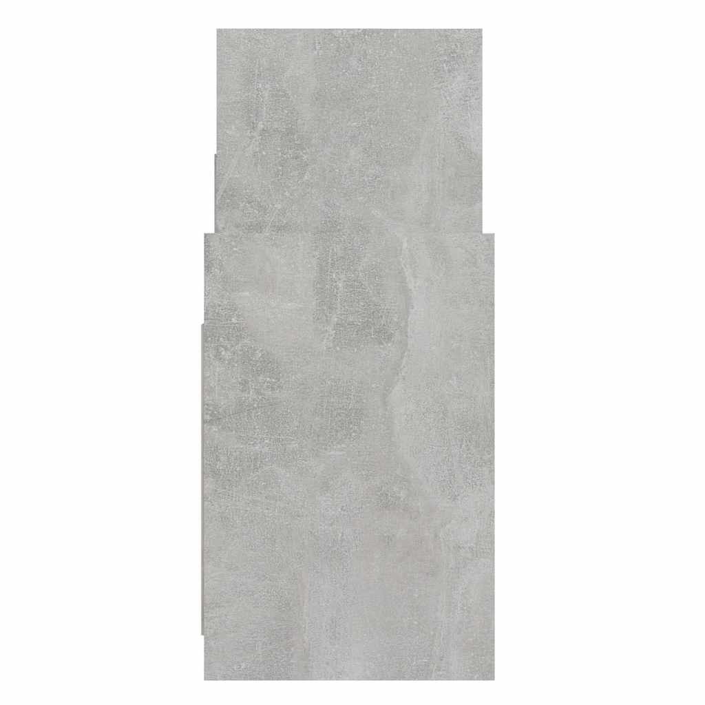 Side cabinet, concrete grey, 60x26x60cm, engineered wood