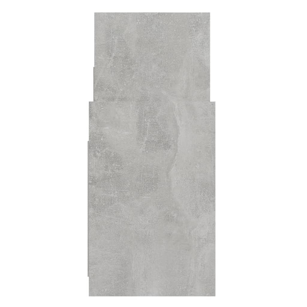 Side cabinet, concrete grey, 60x26x60cm, engineered wood