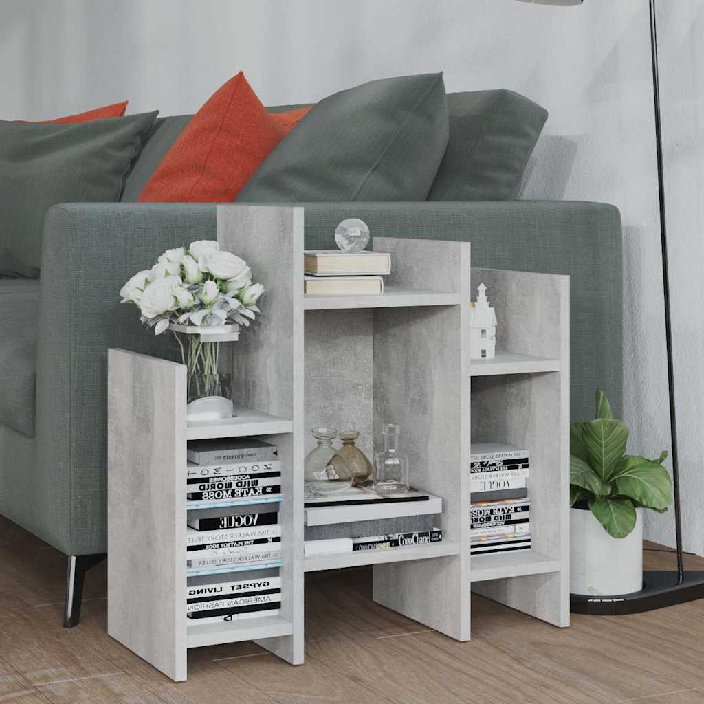 Side cabinet, concrete grey, 60x26x60cm, engineered wood