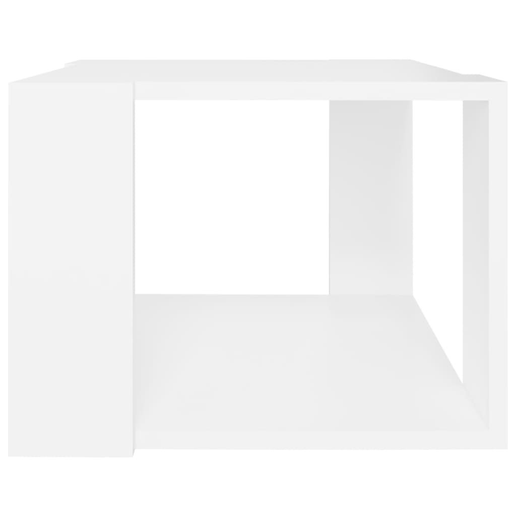Coffee table, white, 40x40x30cm, engineered wood