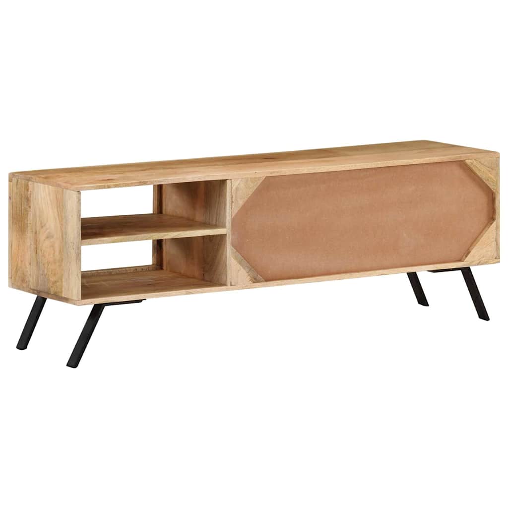 TV cabinet, 110x30x40cm, solid mango wood