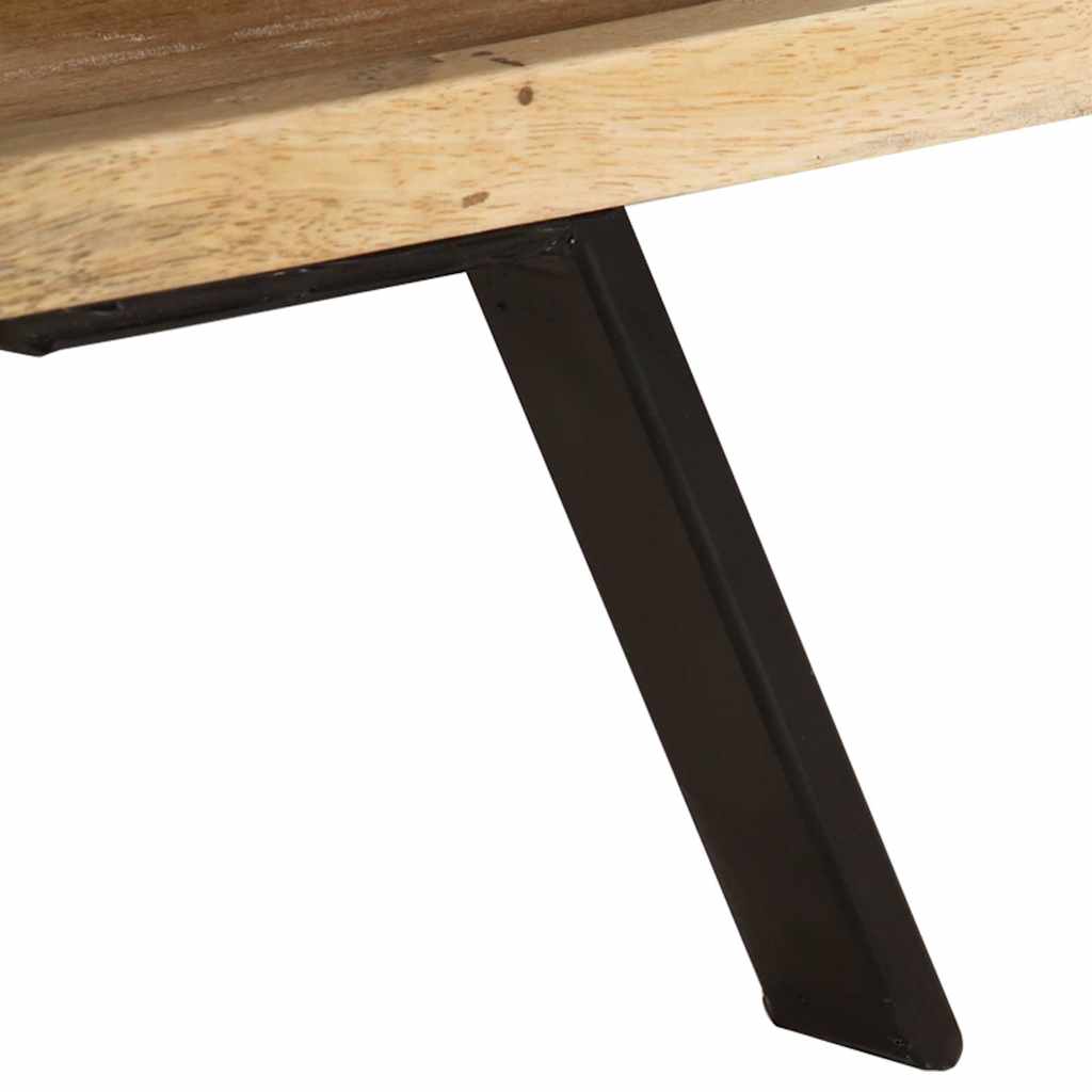 TV cabinet, 110x30x40cm, solid mango wood