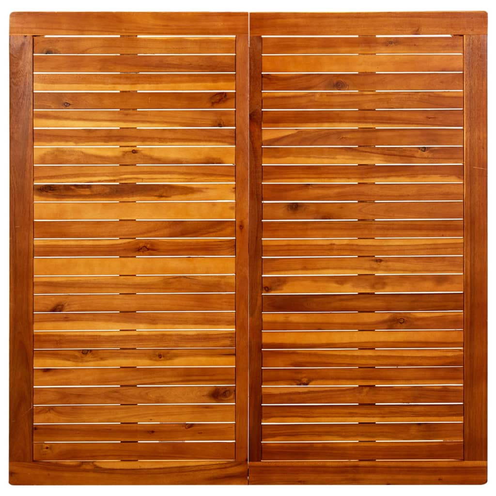 Dārza kafijas galdiņš, 110x110x45cm, akācijas masīvkoks