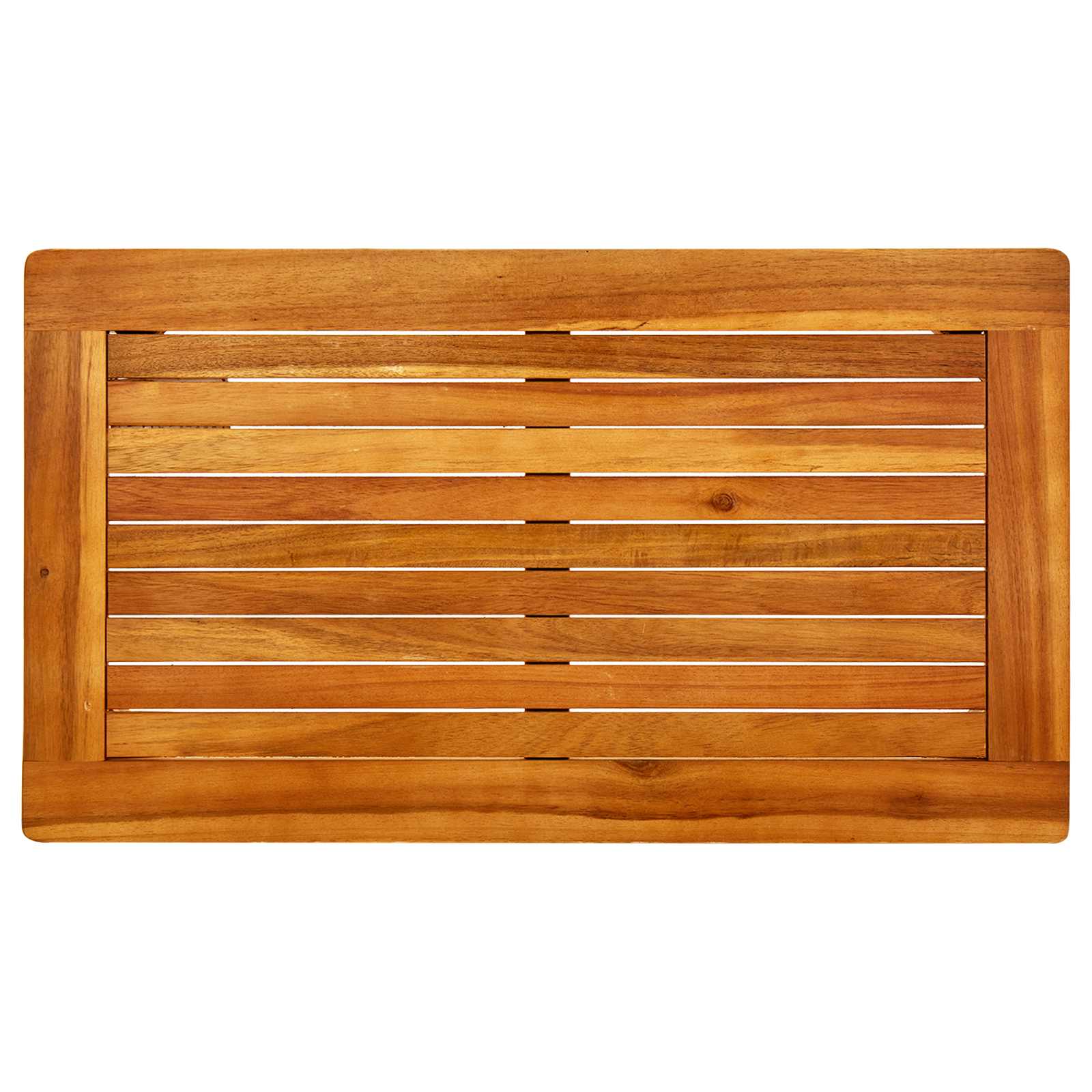 Garden coffee table, 70x40x36cm, solid acacia wood
