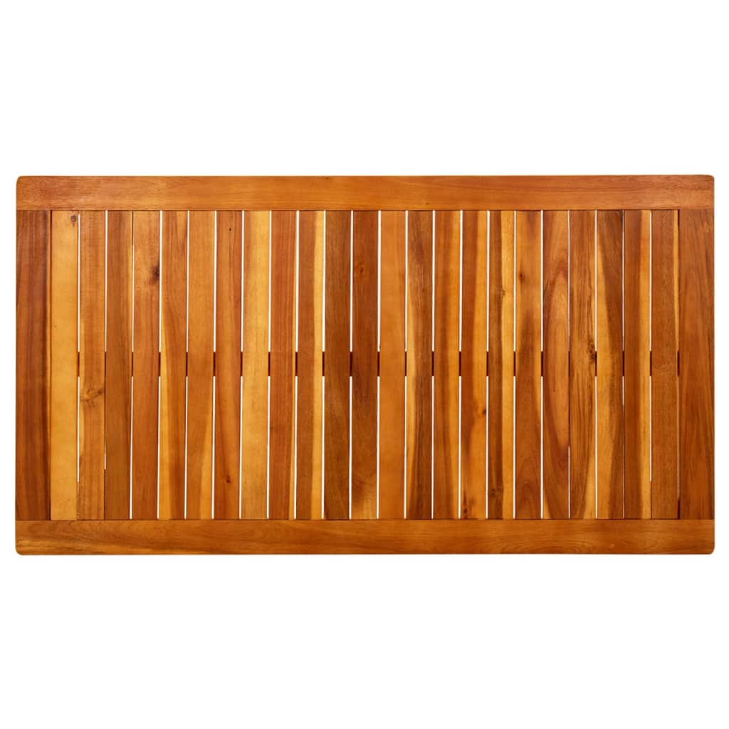 Sodo kavos staliukas, 110x60x45cm, akacijos medienos masyvas