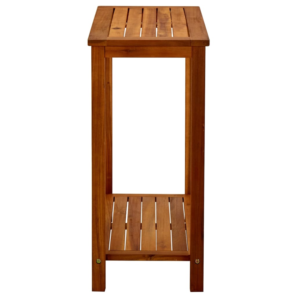Konsolinis sodo staliukas, 80x35x75cm, akacijos masyvas