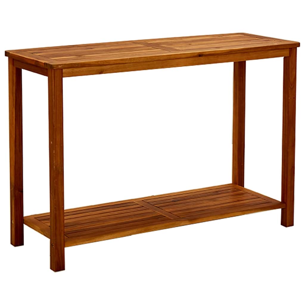 Console garden table, 110x40x75cm, solid acacia