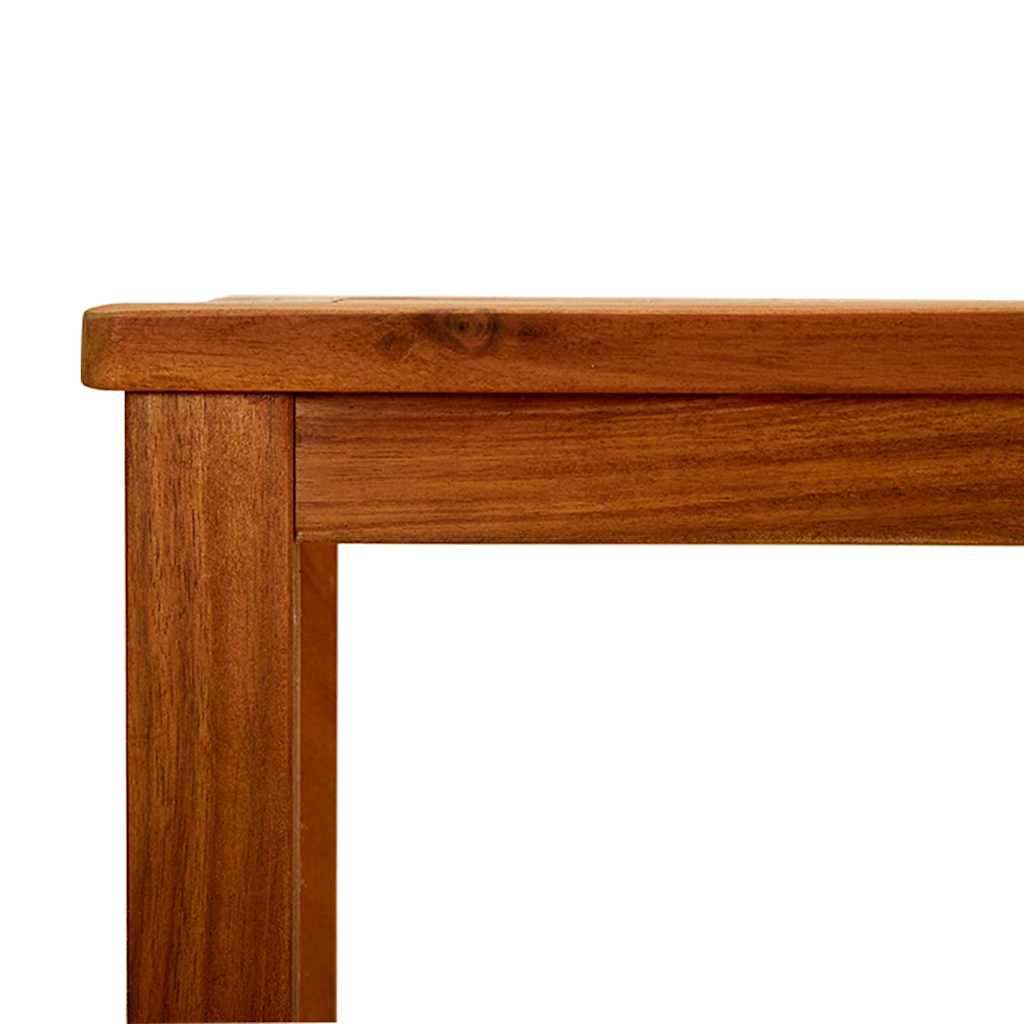 Console garden table, 110x40x75cm, solid acacia