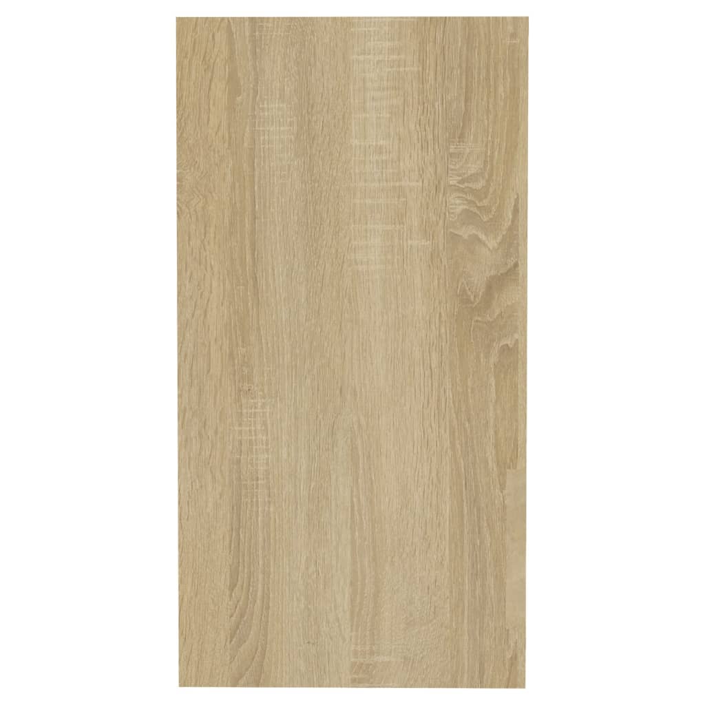 Sānu galds, ozola sonoma, 50x26x50cm, apstrādāta koksne
