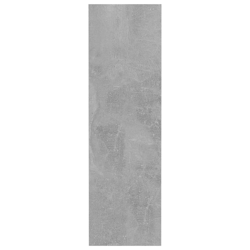 Pie sienas stiprināms apavu skapis, betona pelēks, 60x18x60cm, MDP