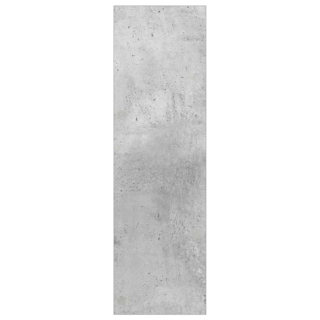 Pie sienas stiprināms apavu skapis, betona pelēks, 60x18x60cm, MDP